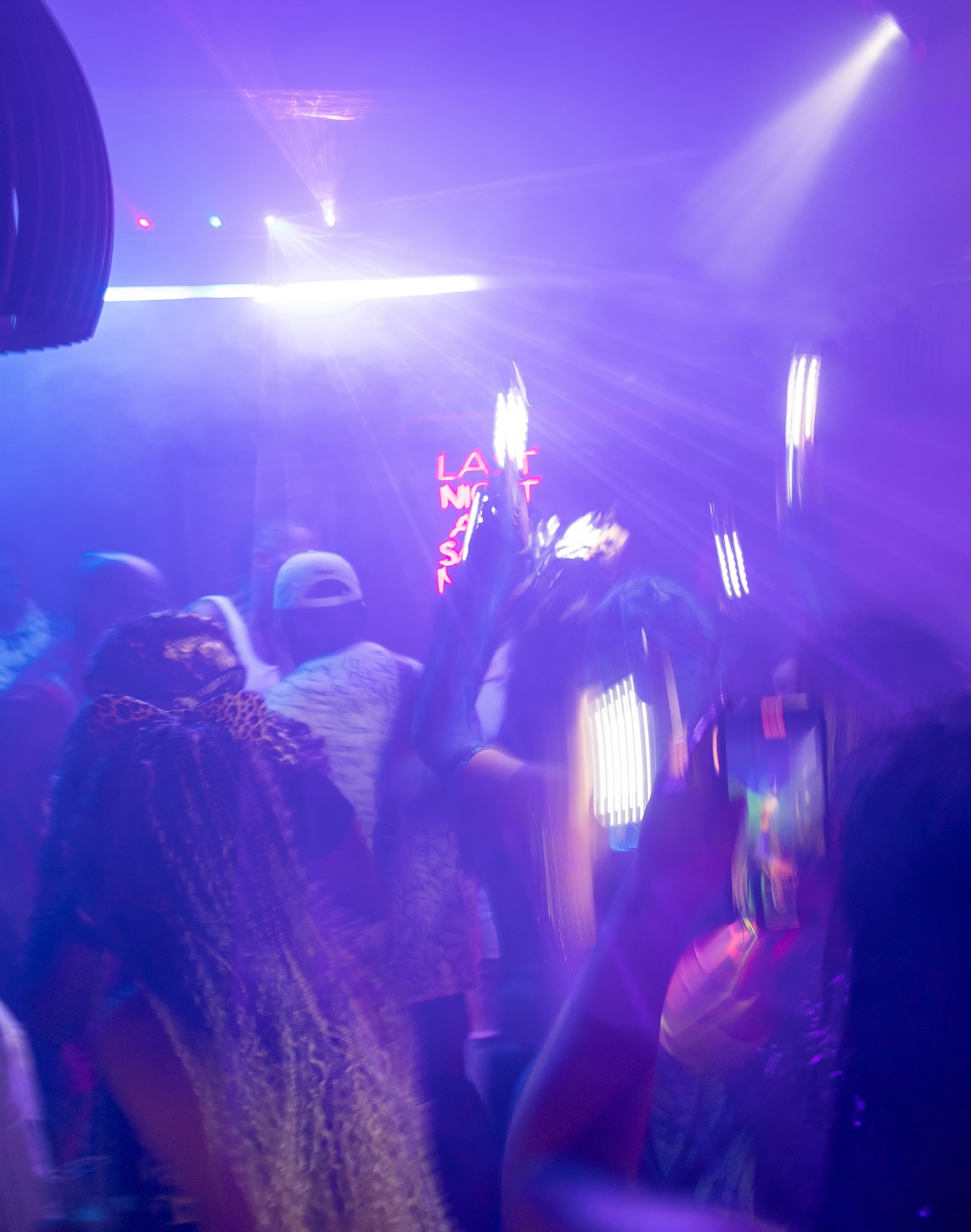 Dance floor at Rhythms Gastro Bar during a party night in Cartagena's Centro Histórico