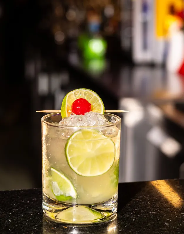 Citrus Smash cocktail at Rhythms Gastro Bar